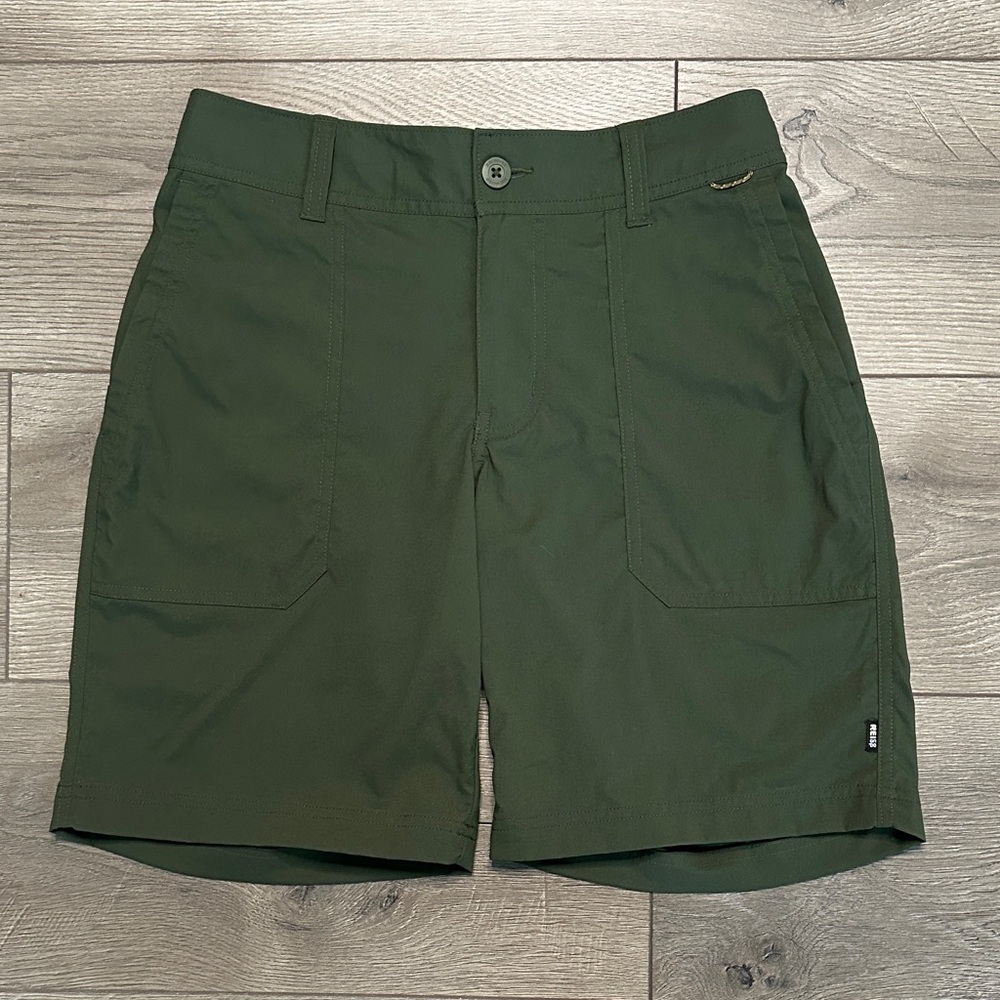 REI Women's Dark Olive Green Hiking Shorts